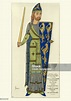 Geoffrey Plantagenet Count Of Anjou 12th Century Knight Stock ...
