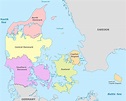 País Dinamarca: Ubicación Geográfica de Dinamarca - Libro Visual