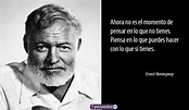 90 frases de Ernest Hemingway