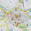 Karte von Bayreuth- Stadtplan Bayreuth