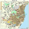 Racine Wisconsin Street Map 5566000