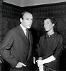 Prince Sadruddin Aga Khan With his Wife Nina Dyer 1957 (b/w photo) by