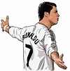 Cr7 Ronaldo Cartoon Png Transparent