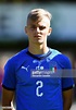 Gabriele Mulazzi of Italy U16 looks on during the International ...