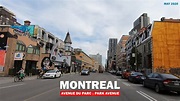 Driving in Montreal, Avenue du Parc | Park Ave, May 2020 (Canada) - YouTube