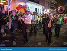 Parade Bourbon Street, New Orleans Editorial Image - Image of parade ...