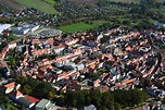 Luftaufnahme Haldensleben - Altstadtbereich und Innenstadtzentrum in ...