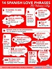 Spanish Love Phrases for Valentine's Day: Infographic