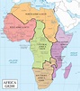 LC G Schedule Map 33: Africa Regions | WAML Information Bulletin