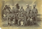 Photo Of INDIAN ARMY Regiment - British & Indian Soldiers, c1890s ...