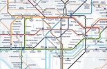 Carte de Londres (Angleterre) : Plan détaillé gratuit et en français à ...