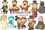 A Christmas Carol Clip Art Collection (391044) | Illustrations | Design ...