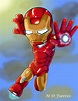Iron Man Cartoon Images - Iron Man Cartoon Wallpaper, Png, 636x812px ...