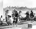 Dancing on Alcatraz during the Native American occupation. 1969-1971 ...