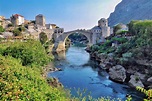 BILDER: Alte Brücke („Stari Most“) in Mostar, Bosnien-Herzegowina ...