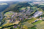 Krumbach aus der Vogelperspektive: Dorf - Ansicht in Krumbach im ...