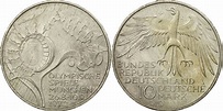 Bundesrepublik Deutschland 10 Mark 1972 D Münze, Munich, SS+, Silber ...