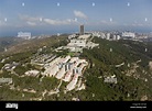 Luftbild von der Universität Haifa auf dem Berg Karmel Stockfotografie ...