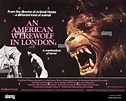 Un hombre lobo americano en Londres - póster de película original ...