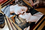 Prismacolor colored pencil drawing of Hazel Grace and Augustus Waters ...