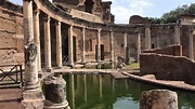 Hadrian’s Villa, 2C AD sprawling villa complex located beneath ancient ...