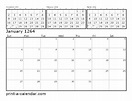 Download 1264 Printable Calendars