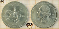 Quarter Dollar, USA, 1999, D, Delaware 1787 - Statequarter
