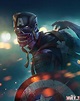 ArtStation - Zombie Captain America