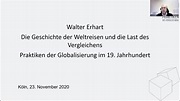 Walter Erhart »Die Geschichte der Weltreisen und die Last des ...