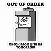 "Out of Order" Stickers by Jared McGuire | Redbubble
