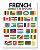 French Speaking Countries - 20" x 26" - Classroom Poster | French ...