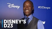 AVENGERS: INFINITY WAR: Don Cheadle at Disney's D23 2017 - YouTube