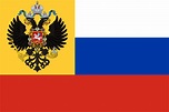 The Russian Imperial flag (private use, 1914-1917) as it was commonly ...