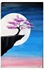 30 Easy Landscape Painting Ideas for Beginners -- Easy Tree Acrylic ...