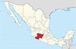 Michoacan Blog: Localizacion Geografica de el estado de Michoacan