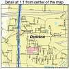 Denison Texas Street Map 4819900