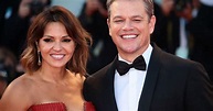 À la Mostra de Venise, Matt Damon et sa femme Luciana Barroso en ...