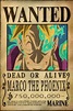 Marco the phoenix | One piece bounties, One piece manga, One piece pictures
