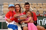 In pictures: Novak Djokovic celebrates French Open triumph with family