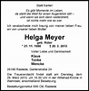 Traueranzeigen von Helga Meyer | nordwest-trauer.de