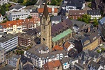 Luftbild Castrop-Rauxel - Kirchengebäude St. Lambertus in Castrop ...