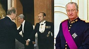 Alberto II Re del Belgio, visita in Vaticano, Conte Giuseppe Tedeschi ...