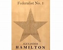 Federalist No. 1 Full Text Poster - Etsy