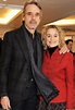 Jeremy Irons seen on a rare public outing with wife Sinead Cusack ...