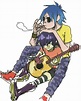 2D x Noodle | Gorillaz art, Gorillaz, Gorillaz fan art