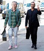 PAUL ON THE RUN: Ringo Starr and son Jason Starkey seen shopping in Chelsea