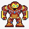 Pixel Iron Man Mega, HD Png Download - kindpng