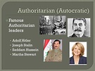 PPT - Authoritarian Leadership PowerPoint Presentation, free download ...