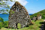Saint Decklin's Well in Ardmore, Ireland. Please do not crop or change ...