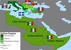 Italian Empire Map